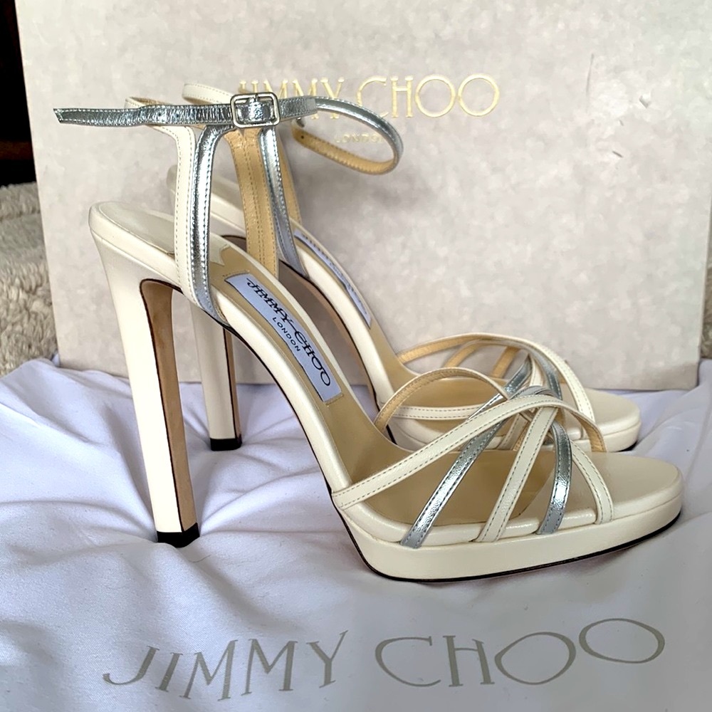 NWT Jimmy Choo Lilah Strappy Heel